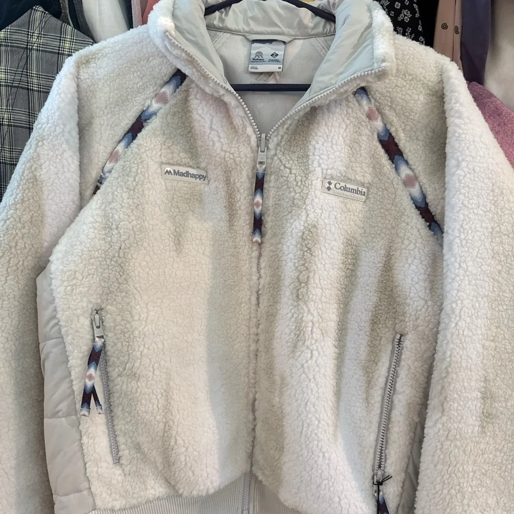 Madhappy x Columbia High Pile Fleece Jacket • Men’s M • Rare Collaboration • NWT